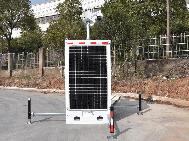 solar surveillance trailer