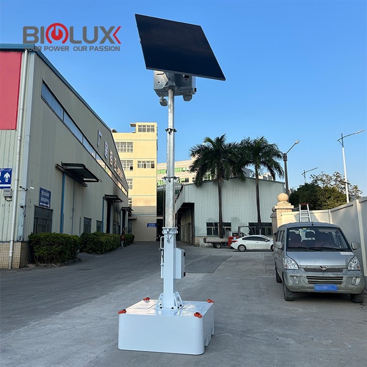Mobile CCTV Tower Including Light Systems Mobile CCTV Tower Including Light Systems