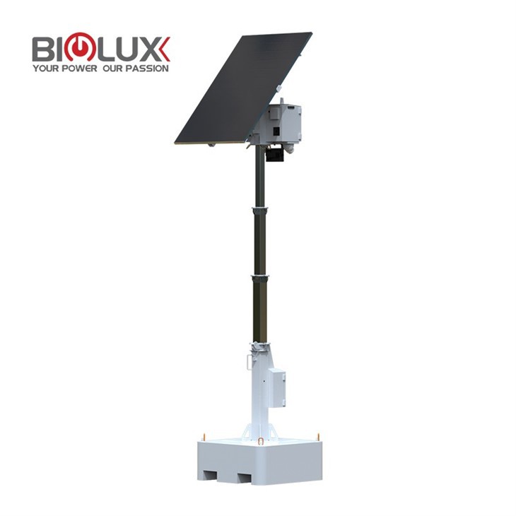 Mobile Solar Cctv Tower With 4 Ptz Camera Mobile Solar Cctv Tower With 4 Ptz Camera