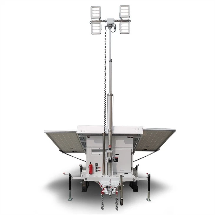 LED Lights Tower With Solar Generator