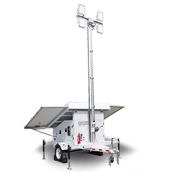LED Lights Tower With Solar Generator