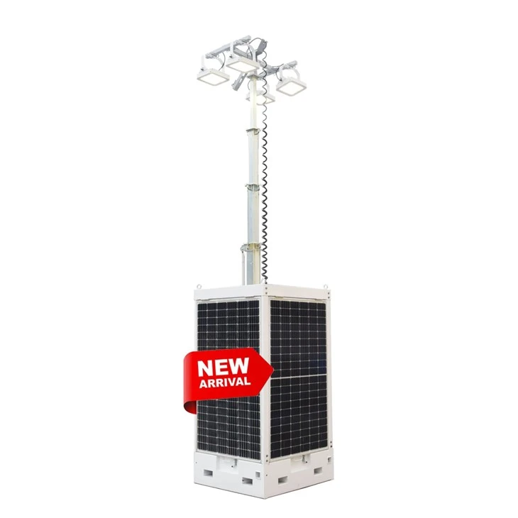 Mobile Solar Power Light For Outdoor Dinning